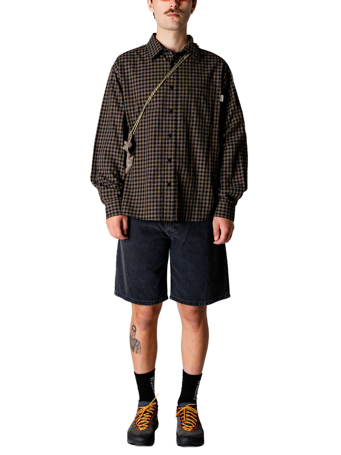 Woodbird Rami Crow Shorts Spring 2026 | BLACK VINTAGE