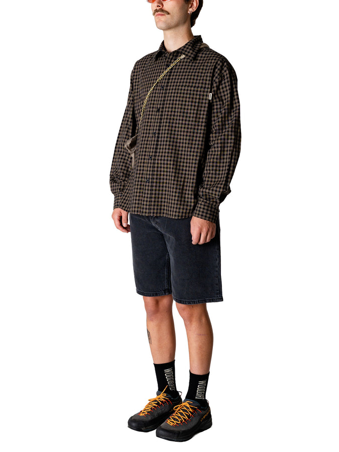 Woodbird Rami Crow Shorts Spring 2026 | BLACK VINTAGE