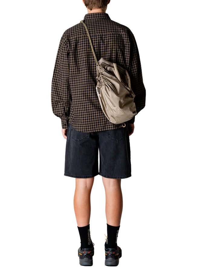 Woodbird Rami Crow Shorts Spring 2026 | BLACK VINTAGE