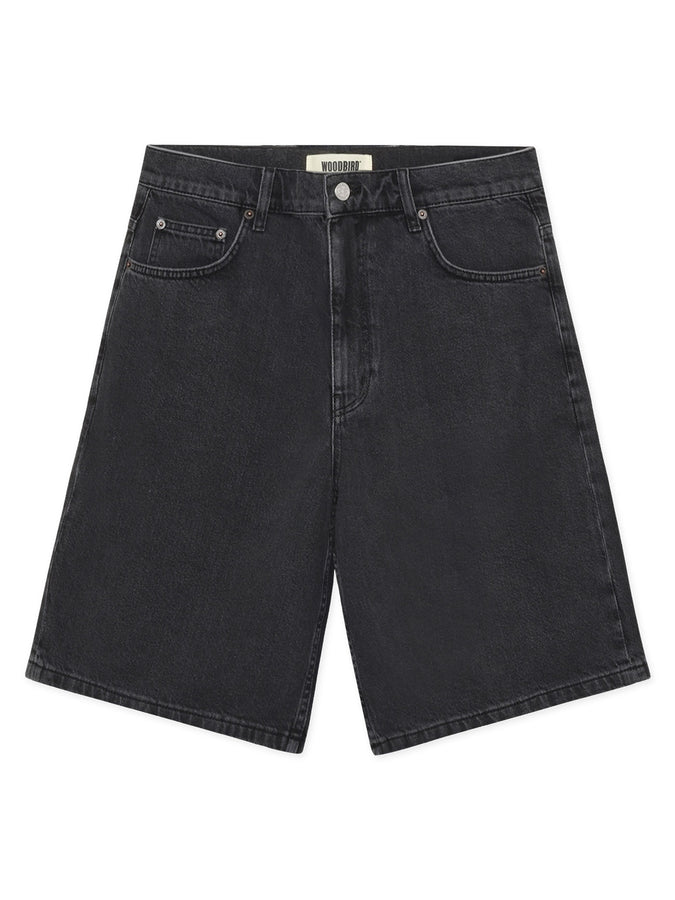 Woodbird Rami Crow Shorts Spring 2026 | BLACK VINTAGE