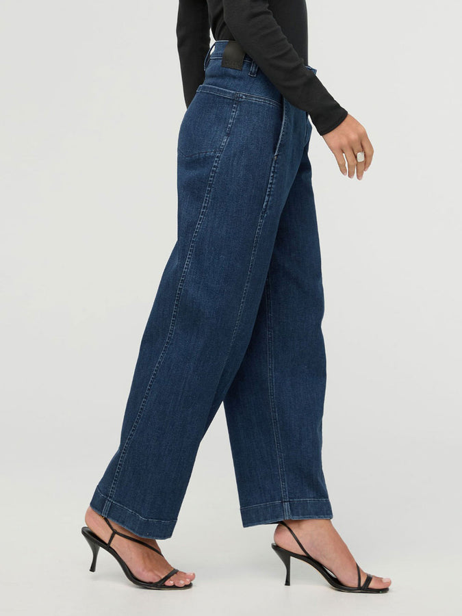 Duer Performance Plus High Rise Barrel Dark Stone Jeans Fall 2026 | DARK STONE (X10)