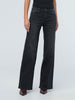 Duer Performance Plus High Rise Wide Faded Black Jeans Fall 2026