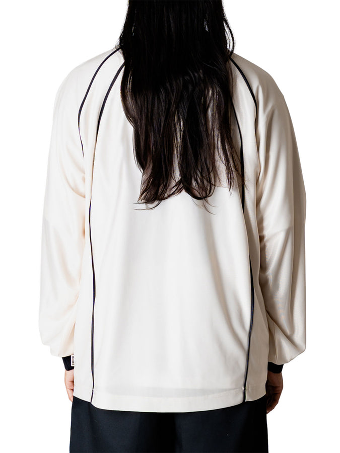 Woodbird Taka Sports Long Sleeve Polo Spring 2026 | OFF WHITE