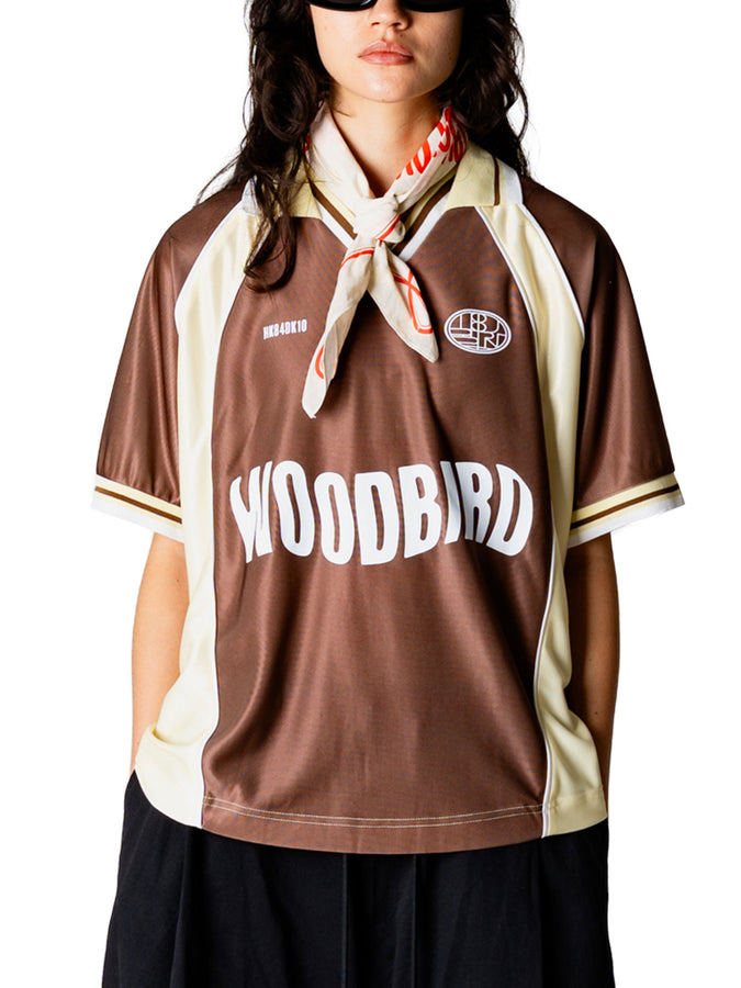 Woodbird Waka Sports Polo Spring 2026 | MID BROWN