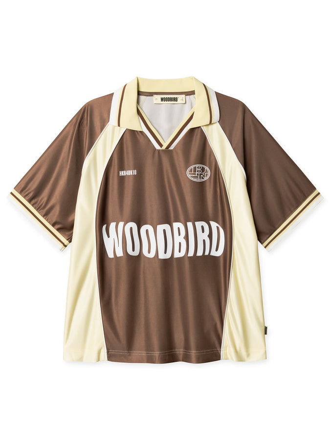 Woodbird Waka Sports Polo Spring 2026 | MID BROWN