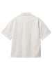 Woodbird Wang Tai Stripe S/S Buttondown Shirt Spring 2026