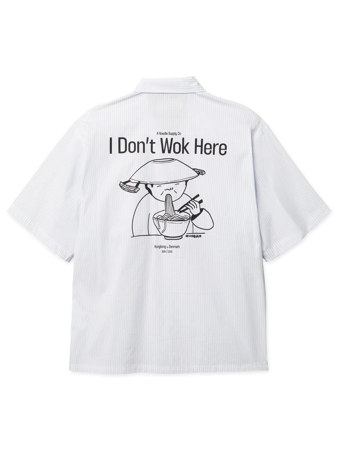 Woodbird Wang Wok Short Sleeve Buttondown Shirt Spring 2026 | LIGHT BLUE