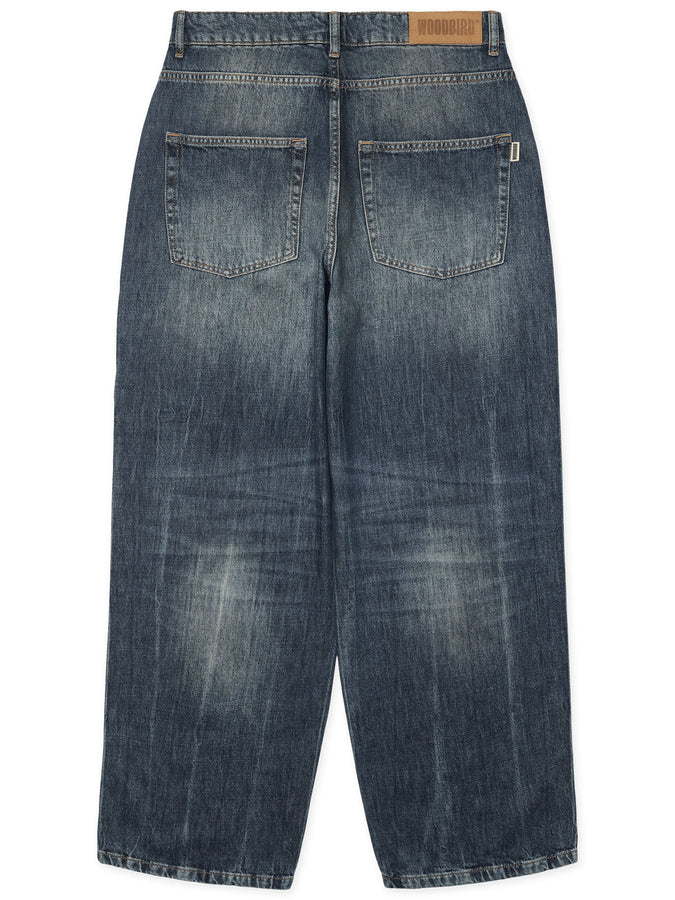 Woodbird Yuto Freeze Jeans Fall 2026 | WASHED MID BLUE