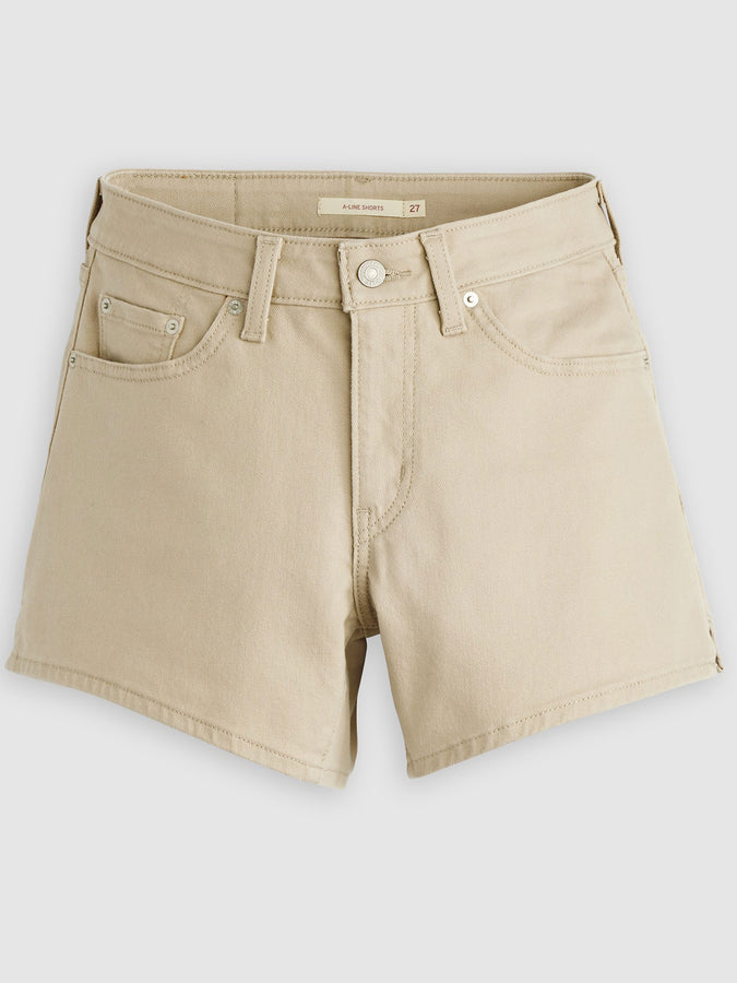 Levis A-Line White Pepper Shorts Summer 2026 | WHITE PEPPER (0036)