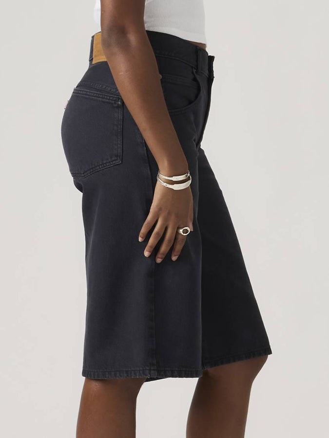 Levis Super Baggy Chipped Black Oyster Jorts Spring 2026 | CHIPPED BLACK OYSTER (0004)