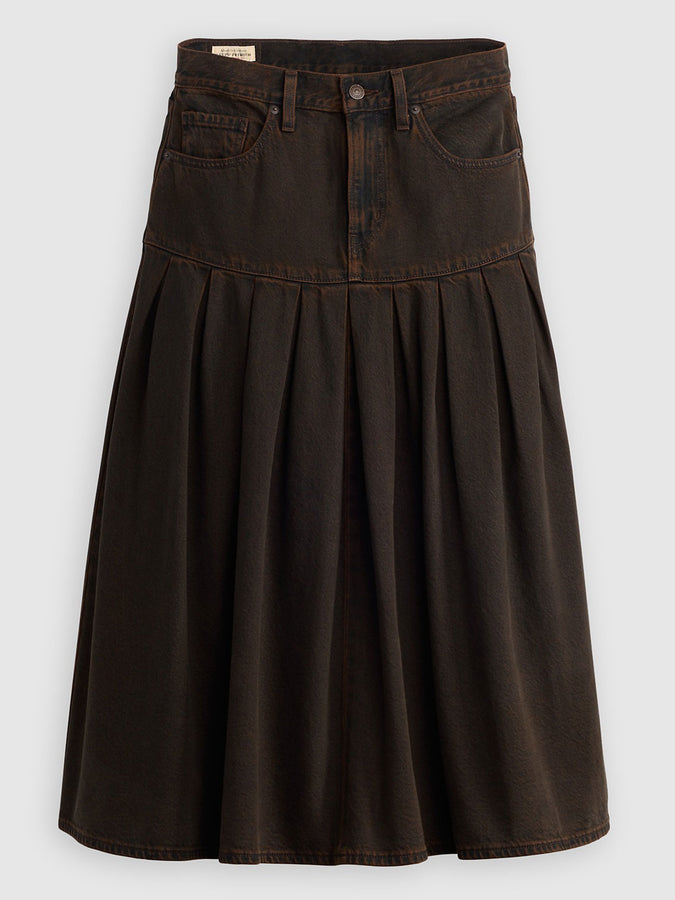 Levis Yoked Pleated Over A Cup Skirt Fall 2026 | OVER A CUP SKIRT (0001)
