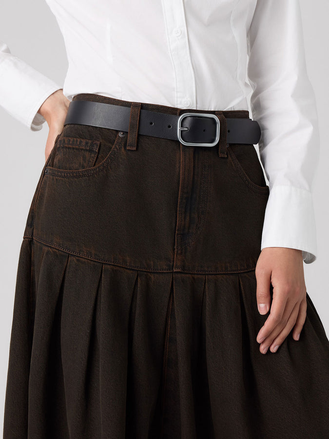 Levis Yoked Pleated Over A Cup Skirt Fall 2026 | OVER A CUP SKIRT (0001)