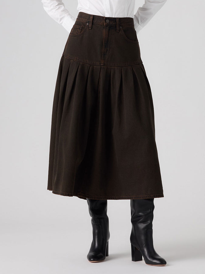 Levis Yoked Pleated Over A Cup Skirt Fall 2026 | OVER A CUP SKIRT (0001)