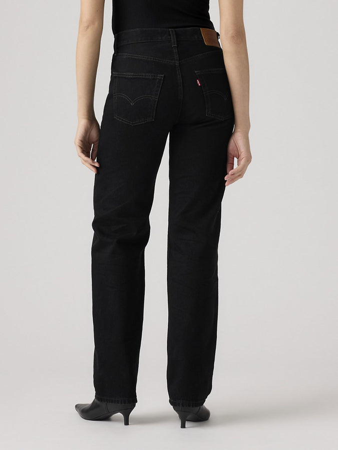 Levis 501 90s Rinsed Blacktop Jeans | RINSED BLACKTOP (0035)