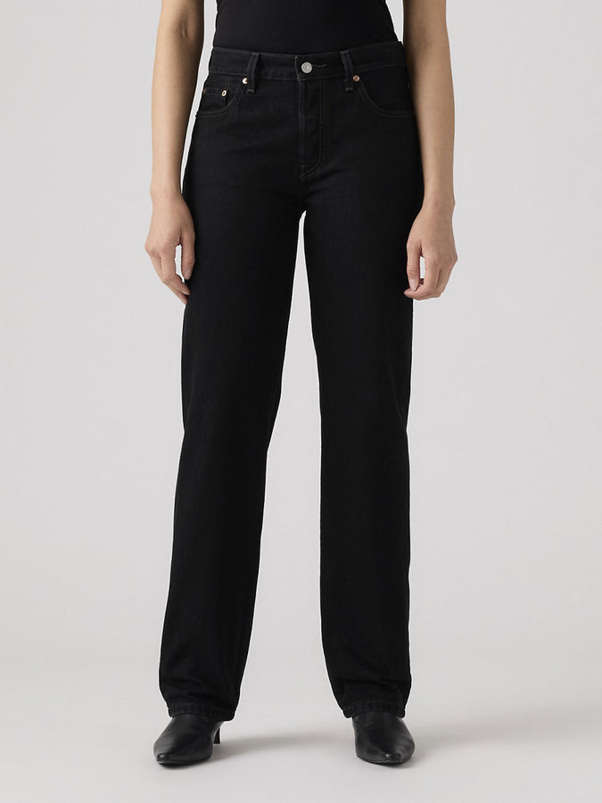 Levis 501 90s Rinsed Blacktop Jeans | RINSED BLACKTOP (0035)