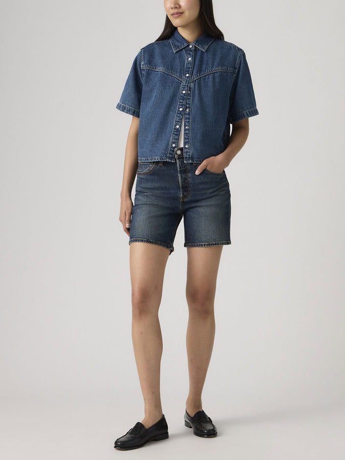 Levis 501 Mid-Thigh LW Quit Shift Shorts Spring 2026 | QUIT SHIFT (0005)