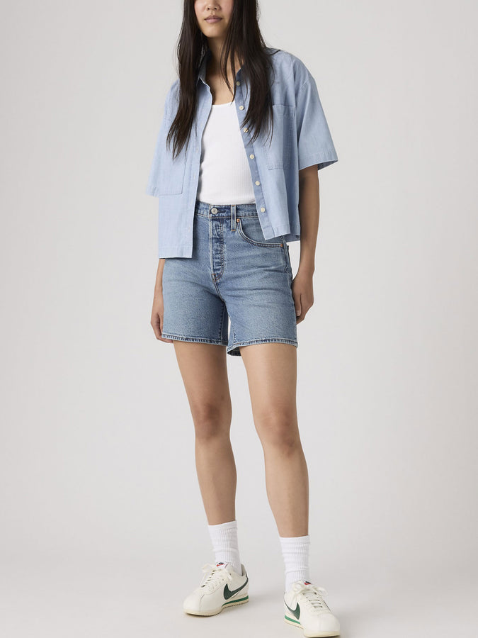 Levis 501 Mid-Thigh LW Pen Ring Shorts Spring 2026 | PEN RING (0006)