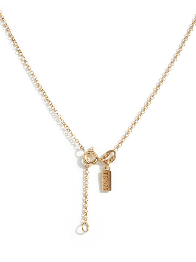 Treasure Box Freshwater Pearl Necklace In Gold |  OR