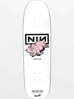 Welcome x Nine Inch Nails Pig 9.25 Old School Skateboard Deck