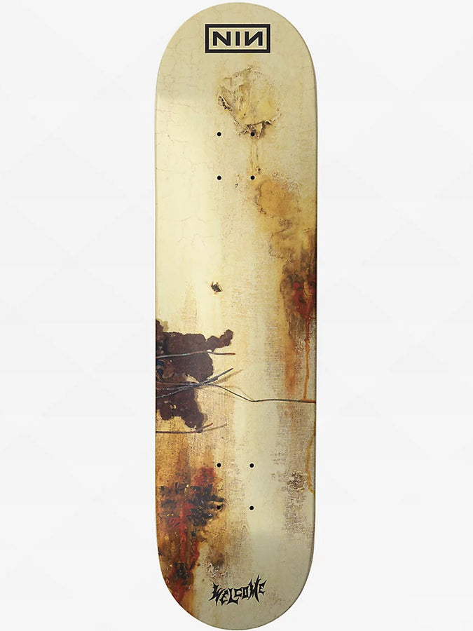 Welcome x Nine Inch Nail TDS Album Cover 9 Skateboard Deck | BONE