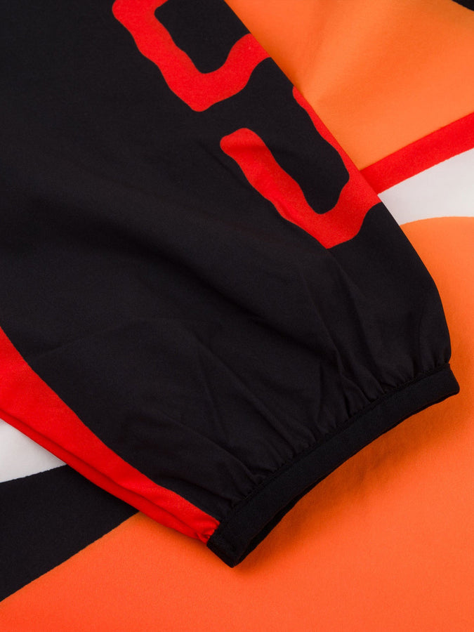 Souvenir x Howl Windproof Motto Jersey T-Shirt Winter 2026 | ORANGE