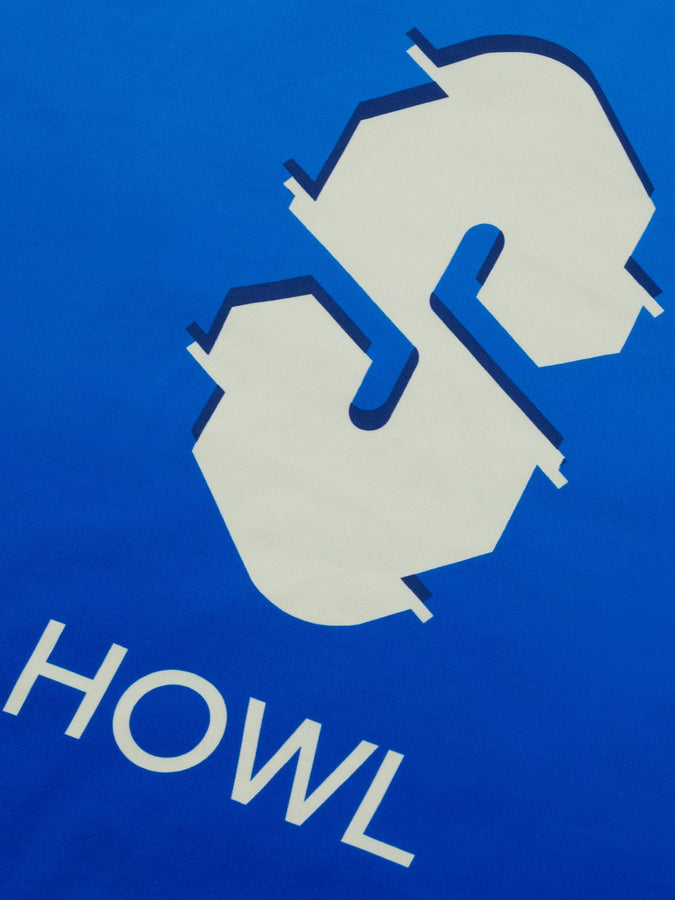 Souvenir x Howl Windproof Motto Jersey T-Shirt Winter 2026 | BLUE