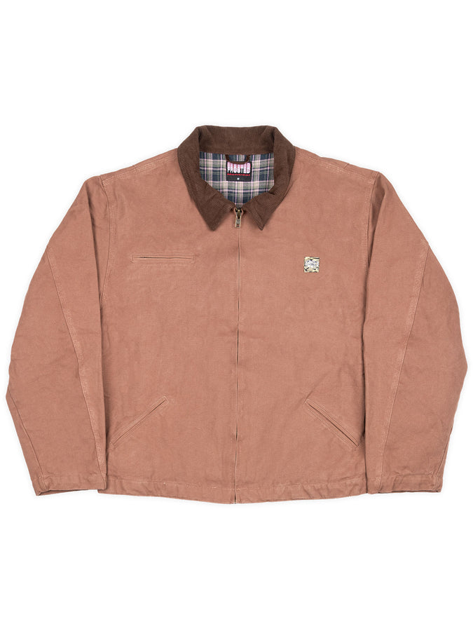Frosted Skateboards Brown Work Jacket Summer 2026 | BROWN