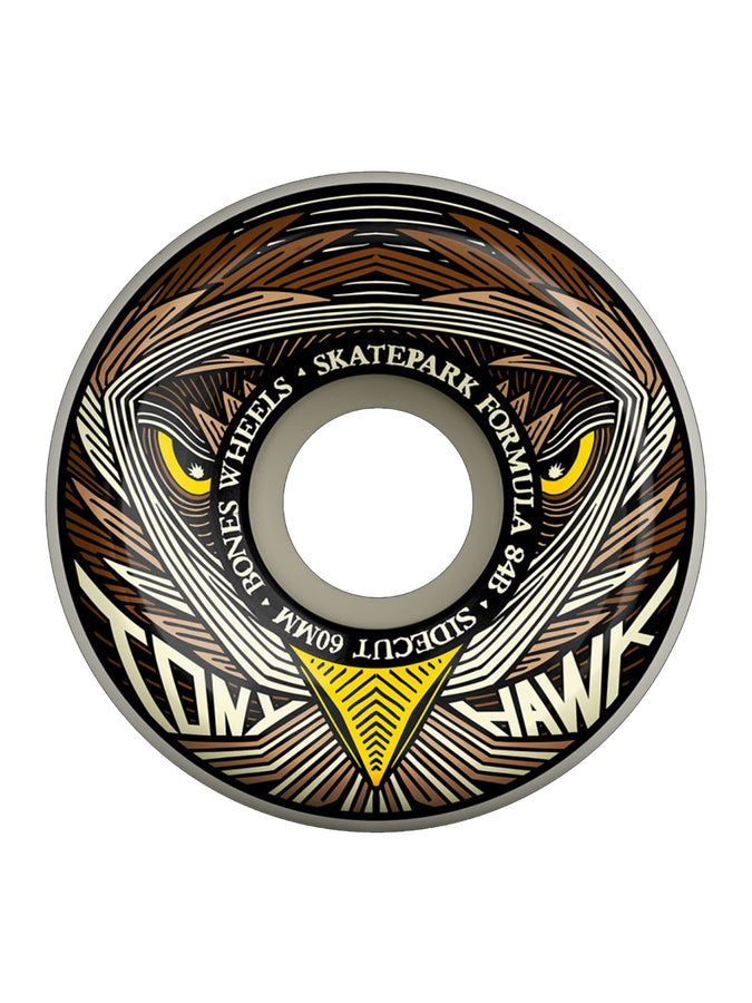 Bones Spf Sidecuts Hawk Night Hawk Skateboard Wheels | WHITE