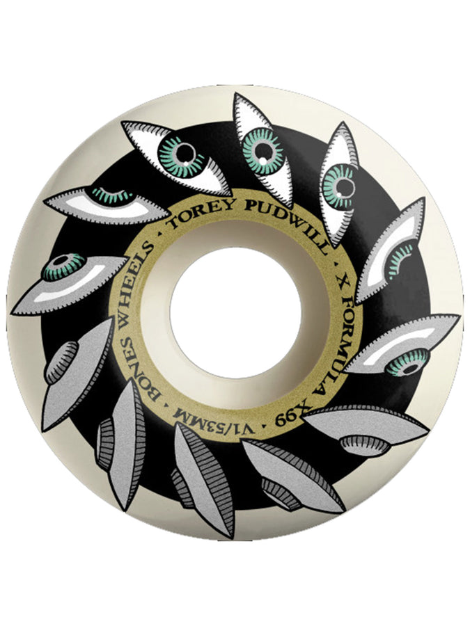 X-Formula V1 Standard Pudwill Eyeing Saucer Skateboard Wheels