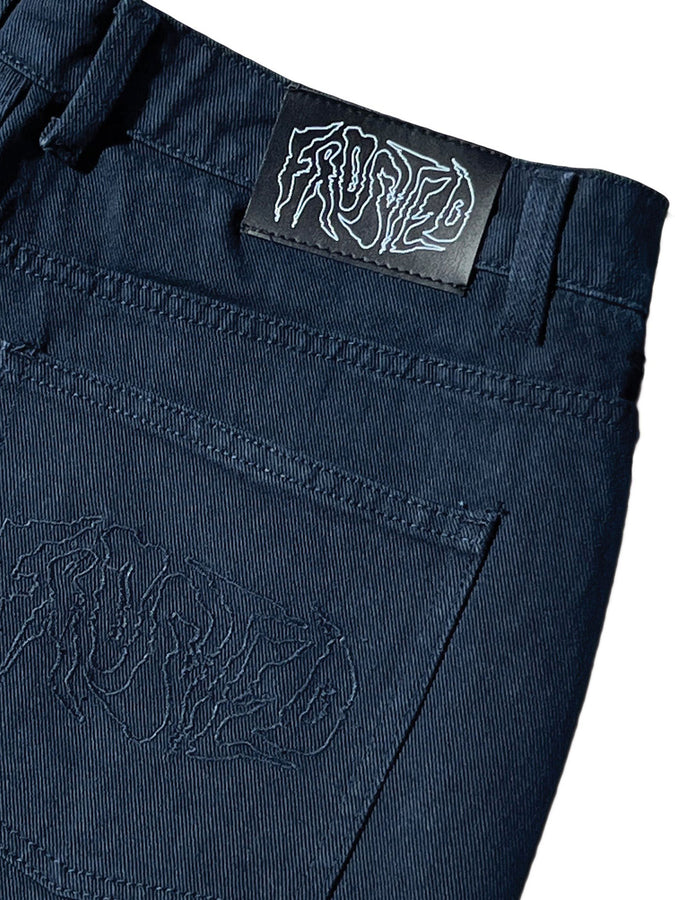 Frosted Wavy Jeans Fall 2025 | NAVY