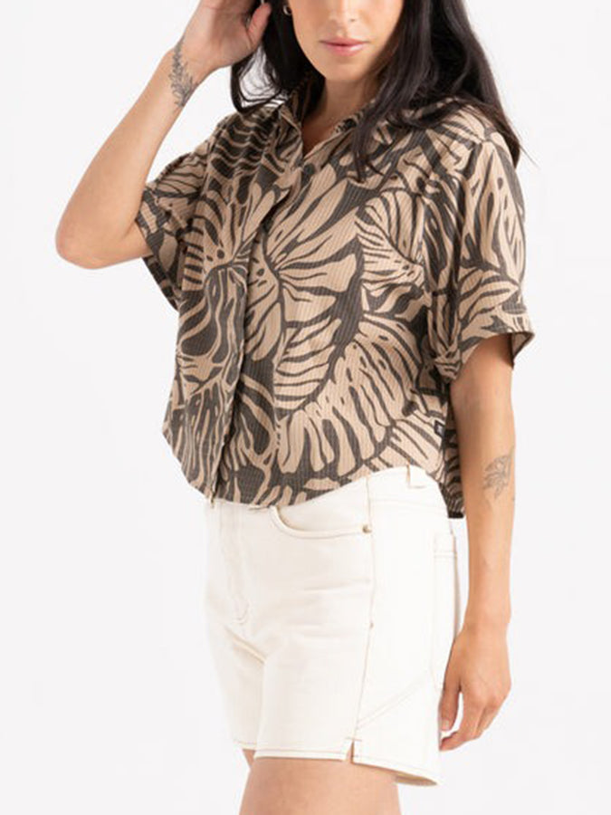 Roark Bless Up Camp Buttondown Shirt Spring 2026 | KHAKI (KHA)