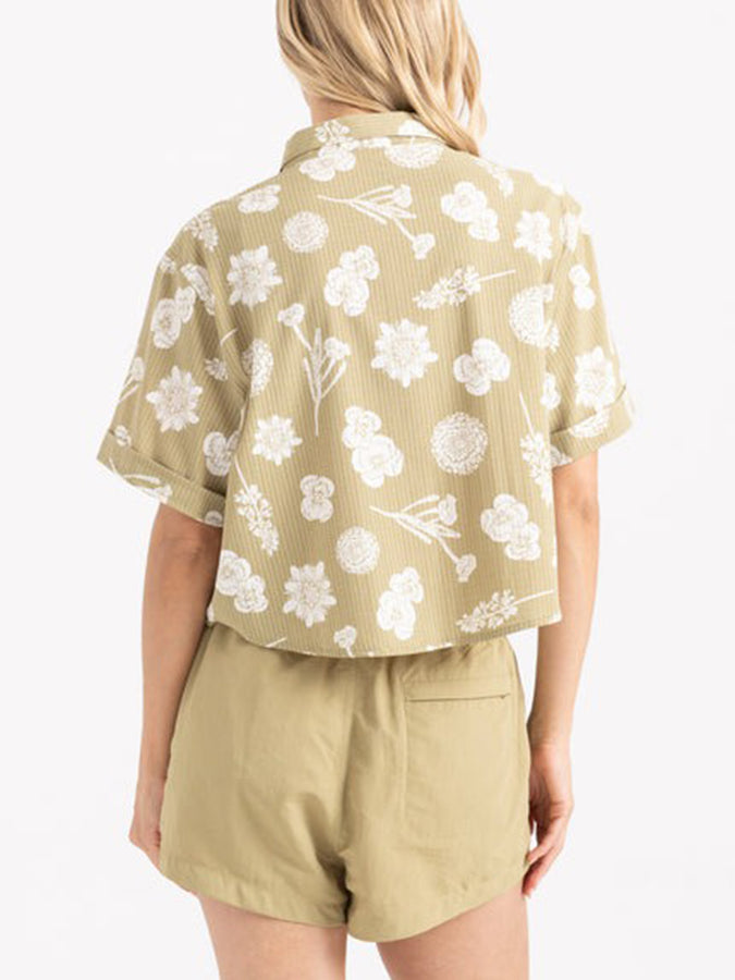 Roark Bless Up Camp Buttondown Shirt Spring 2026 | DUSTY OLIVE (DTO)
