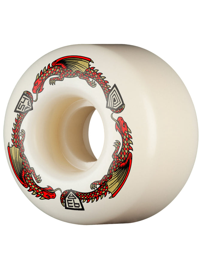 Powell Dragon Formula A2 93A Red Skateboard Wheels | NATURAL