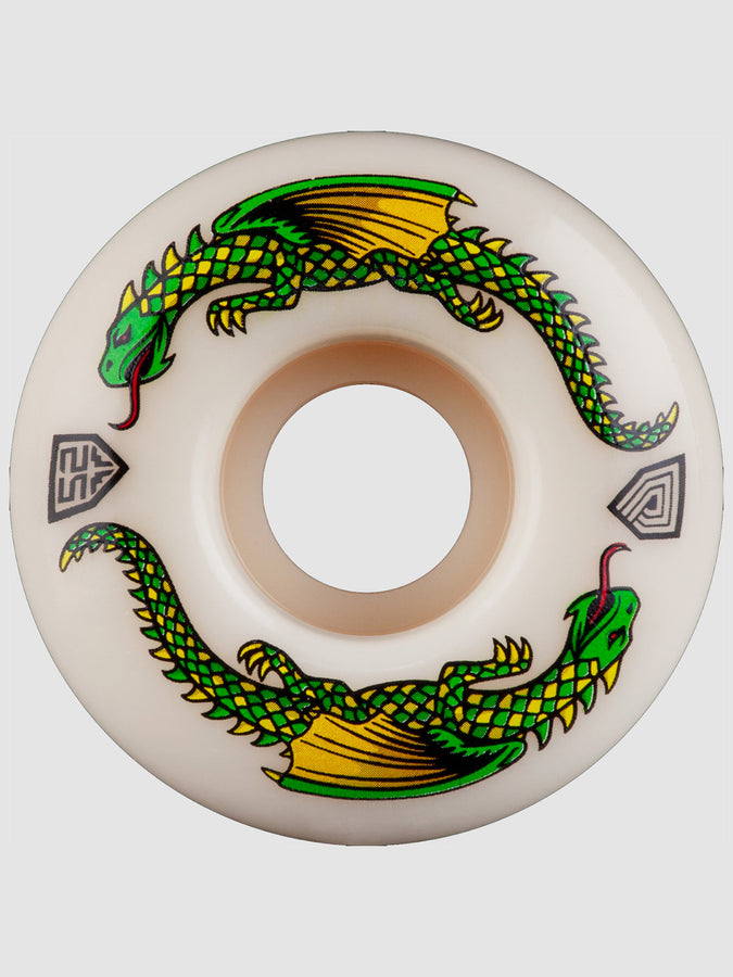 Powell Dragon Formula 93A 52mm x 31mm Skateboard Wheels 2025 | NATURAL