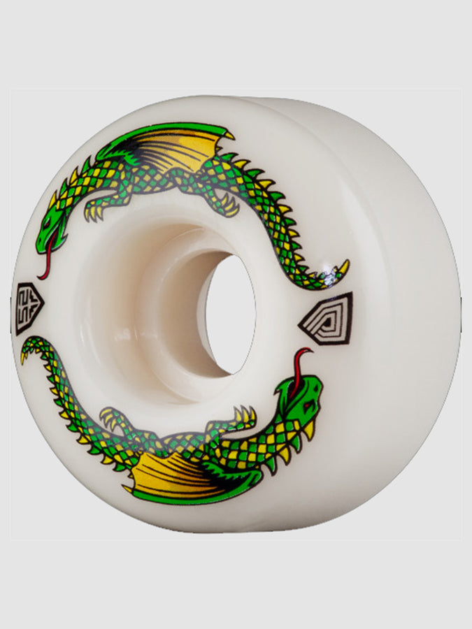 Powell Dragon Formula 93A 52mm x 31mm Skateboard Wheels 2025 | NATURAL