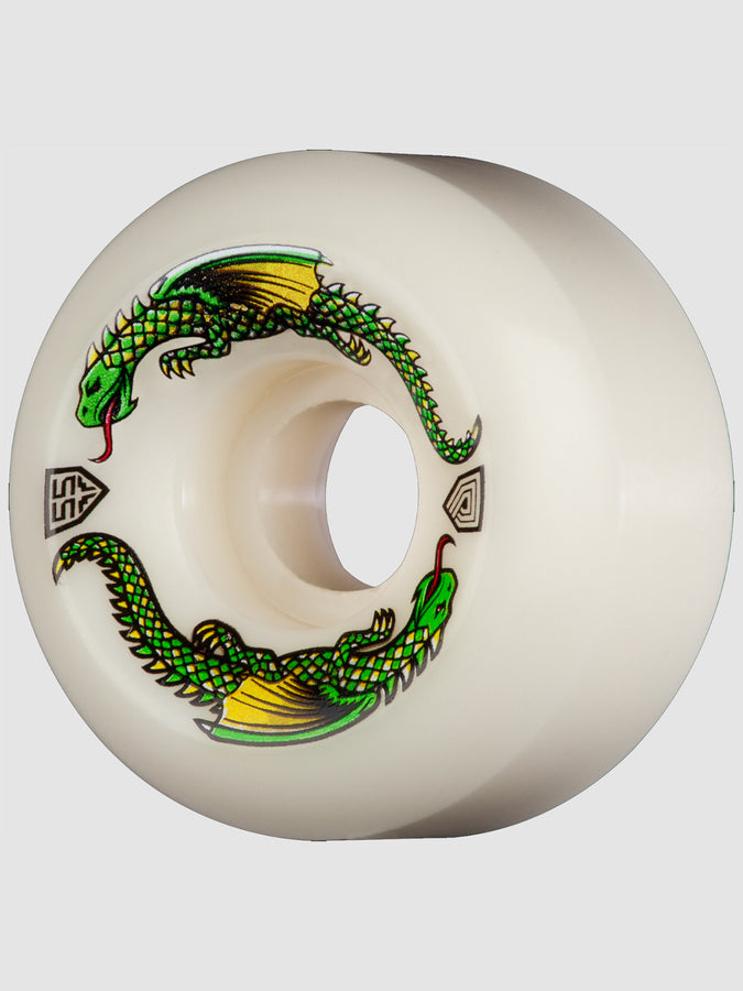 Powell Dragon Formula 93A 55mm x 35mm Skateboard Wheels 2025 | NATURAL