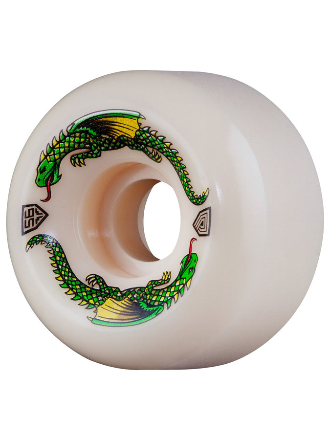 Powell Dragon Formula 56mm x 36mm Skateboard Wheels | NATURAL