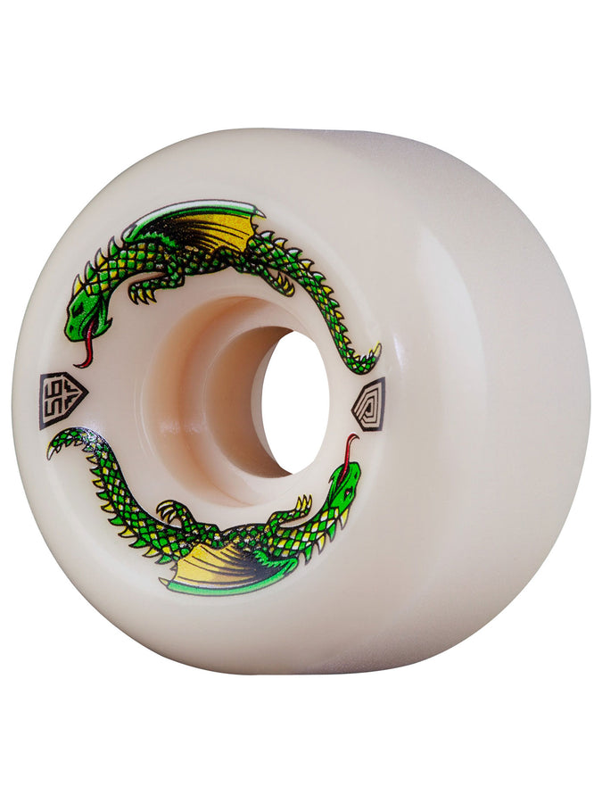 Powell-Peralta Dragon Formula 58mm x 33mm Skateboard Wheels | NATURAL