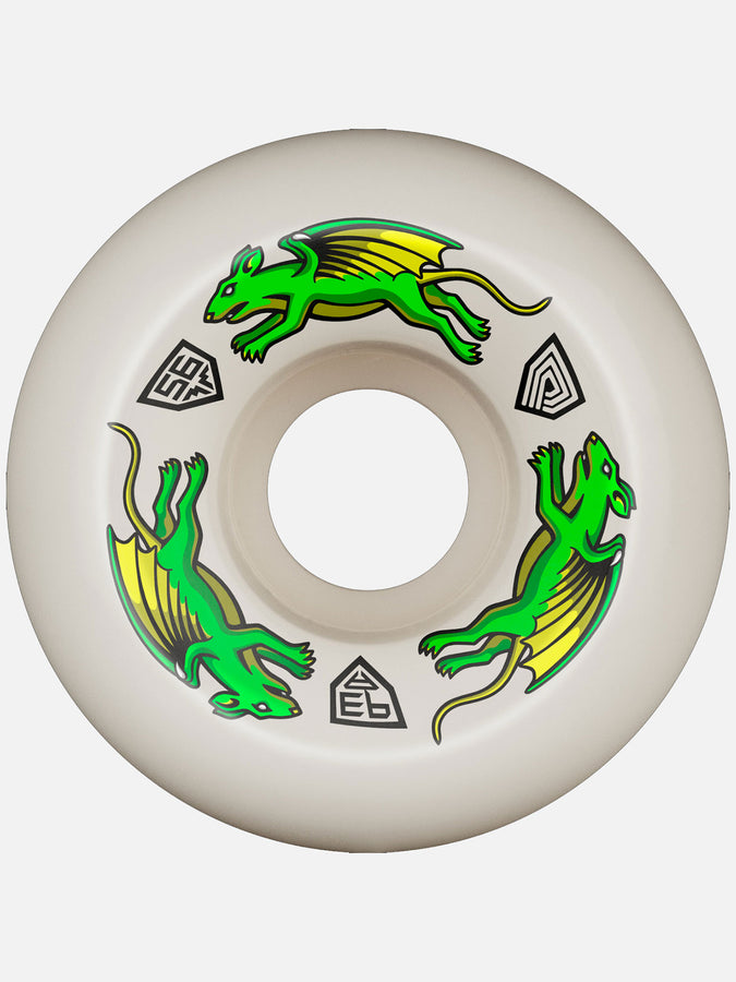 Powell Dragon Formula Nano Rat 56mm Skateboard Wheels 2025 | NATURAL