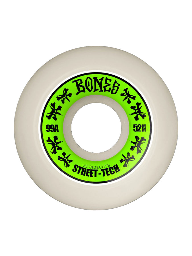 Bones STF Sidecut V5 99A Skateboard Wheels | NATURAL