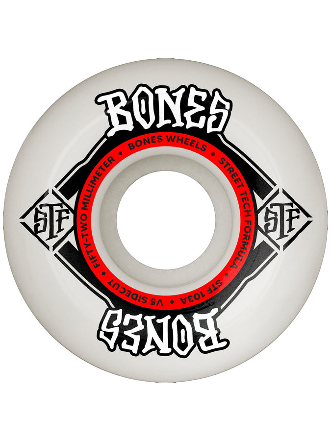 Bones STF Sidecuts V5 103A Skateboard Wheels 2025 | NATURAL