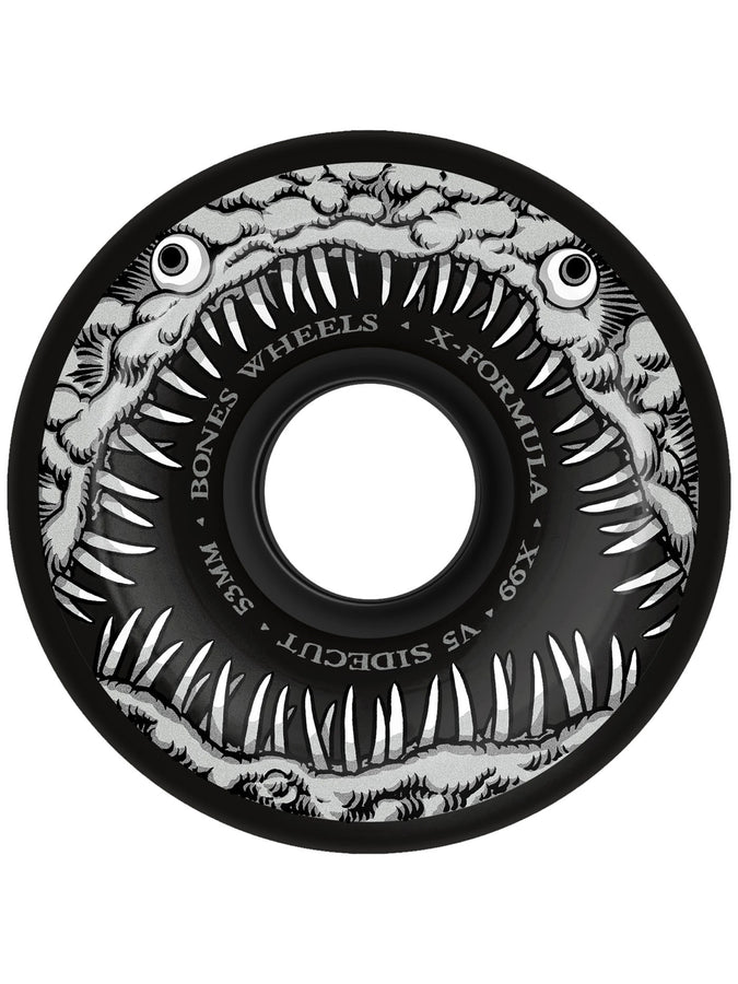 Bones X-Formula V5 Sidecut Dark Waters Skateboard Wheels 2025 | BLACK