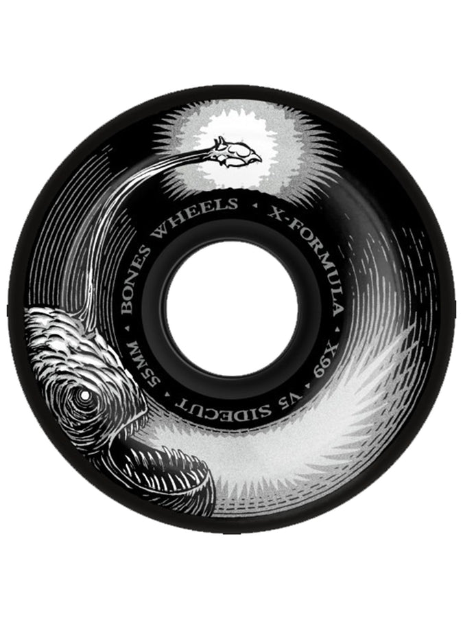 Bones X-Formula V5 Sidecut Dark Waters Skateboard Wheels 2025 | BLACK