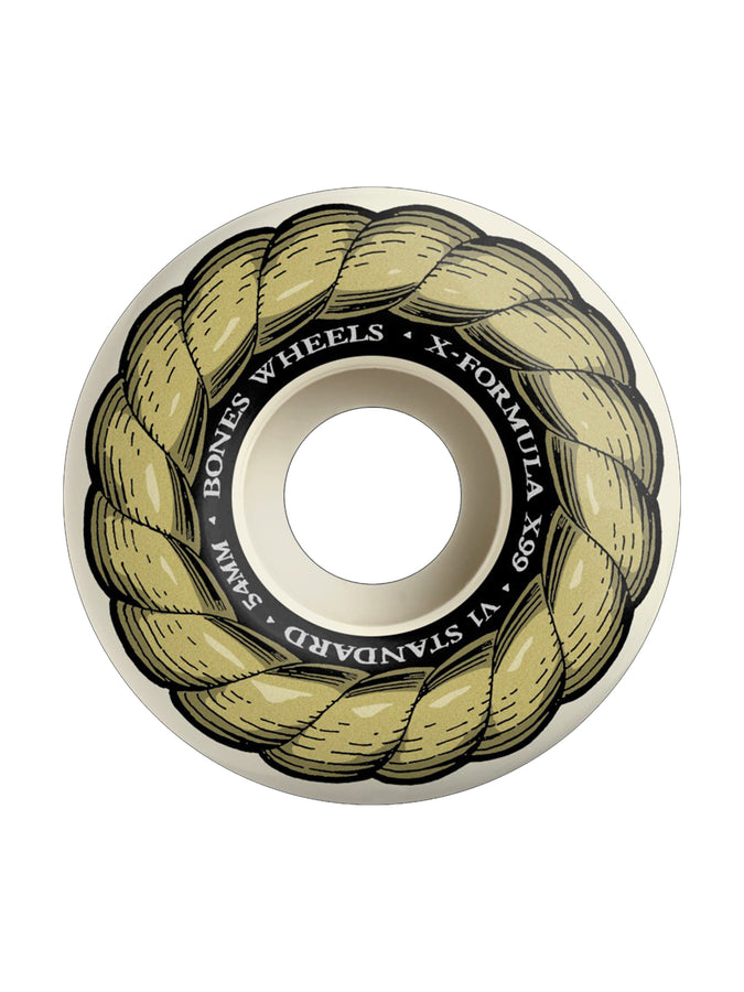Bones X-Formula V1 Standard 99A Skateboard Wheels | WHITE