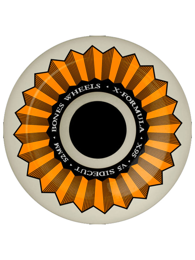 Bones X-Formula V5 Sidecut 95A Skateboard Wheels 2025 | NATURAL