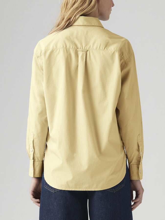 Levis Harlie Boyfriend Vanilla Buttondown Shirt Spring 2026 | FRENCH VANILLA GD