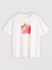 Levis Graphic Tabor Heart Strawberry Egret T-Shirt Spring2026