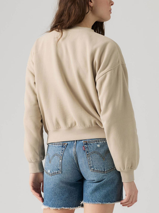 Levis Vintage Boxy Chateau Gray Crewneck Sweatshirt Fall 2026 | CHATEAU GRAY (0015)