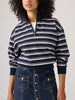 Levis Everyday Quarter Zip Ruby Stripe Navy Sweater Fall 2026