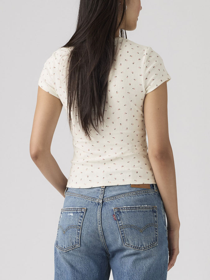 Levis Dry Goods Abbey Ditsy Coral Blush T-Shirt Spring 2026 | CORAL BLUSH (0007)